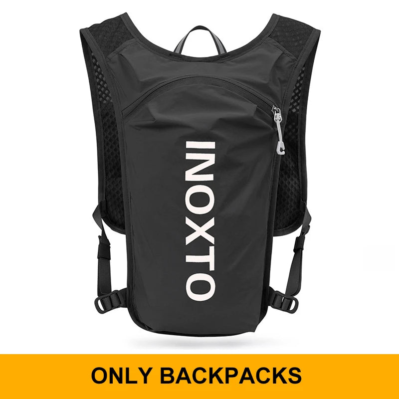 INOXTO 5L Breathable Hydration Vest - Lightweight Running & Cycling Backpack for E-Bike, Trail & Marathon