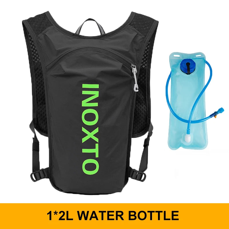 INOXTO 5L Breathable Hydration Vest - Lightweight Running & Cycling Backpack for E-Bike, Trail & Marathon